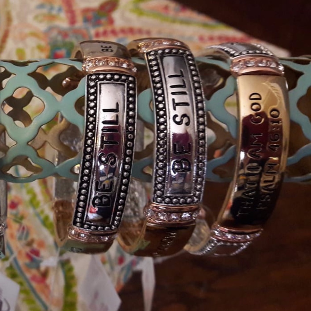 Be Still Scripture Bracelet - Picture 3 of 3